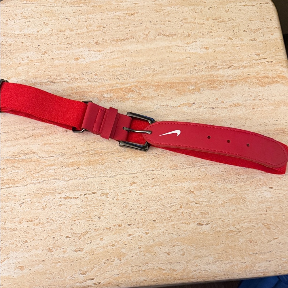 Nike Vibrant Red Belt